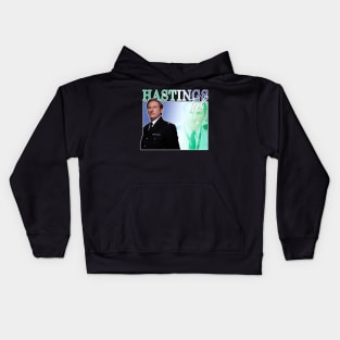 Ted Hastings Retro Tee Kids Hoodie